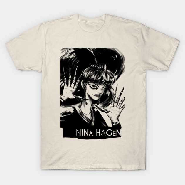 Nina Hagen T-Shirt by sythelum